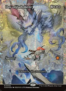 Mint/Near-Mint, English - 1 x MTG Day of Judgment - Fracture Foil - Japan Showca - Image 1