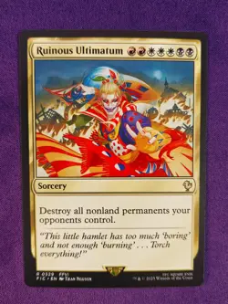 MTG - Ruinous Ultimatum - Commander: Final Fantasy NM FIC - Image 1