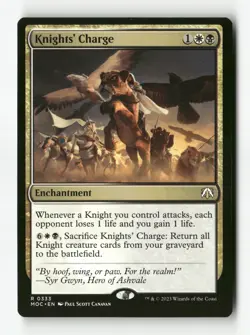 Knights' Charge - #333 - Non Foil - MTG - Near Mint - Image 1