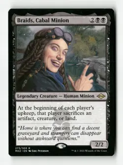 Braids, Cabal Minion - Modern Horizons 2 - #273 - Non-Foil - NM - MTG - Image 1
