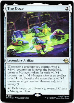 The Ooze (FOIL) - [Teenage Mutant Ninja Turtles] MTG Magic TMT #177 NM - Image 2