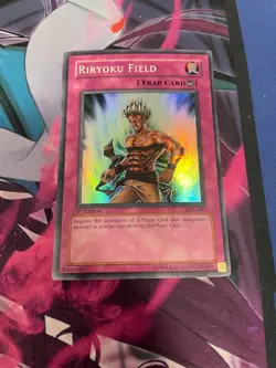 YUGIOH - RIRYOKU FIELD - SUPER RARE - LON - 1ST ED - NM - Image 1