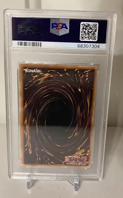 Yu-Gi-Oh! Lava Golem 1st Edition Secret Rare PGD-107 PSA 8 NM-MT Holo Bleed - Image 2