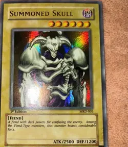 🔥 YUGIOH SUMMONED SKULL MRD-003 ULTRA RARE 1ST EDITION ENGLISH ORIGINAL LP - Image 4