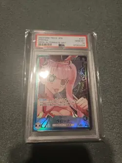 PSA 10 Perona Leader Alt Art OP06-021 One Piece Wings Of The Captain Japanese - Image 1