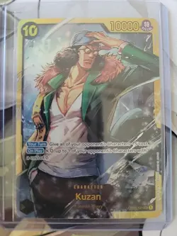 One Piece TCG Kuzan OP02-121 SEC Alt Art The Best PRB-01 TCG Eng - Image 1