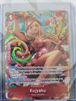 Kujyaku Alt Art OP11-004 SR A Fist of Divine Speed English One Piece TCG NM - Image 1