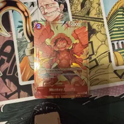 Monkey D. Luffy - OP01-024 Alt Art - PRB01 The Best - One Piece English - Image 1