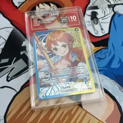 One Piece A Fist of Divine Speed - Nami Leader Alt Art OP11-041 - TAG 10 Eng - Image 2