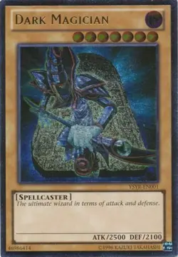 Yugioh! LP Dark Magician - YSYR-EN001 - Ultimate Rare - Unlimited Edition Lightl - Image 1