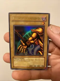 Yu-Gi-Oh! LOB Right Arm Of The Forbidden One Unlimited Edition! NM - Image 1