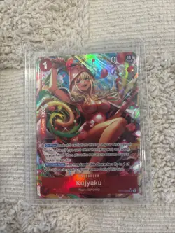 Kujyaku (Alternate Art) - A Fist of Divine Speed (OP11) One Piece CCG *Near Mint - Image 1