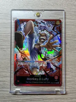 Monkey D. Luffy ST21-001 One Piece TCG Starter Deck EX: Gear 5 Foil LP - Image 1