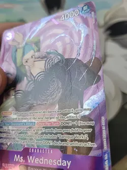 Ms Wednesday Alt Art EB01-034 Eng Extra Booster Memorial Collection One Piece - Image 3