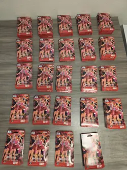 X 120 ONE PIECE EB-03 Heroines Sleeved Booster Pack LOT NEW Sealed English - Image 1