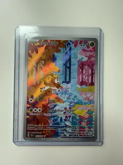 Pokemon TCG Deerling Card IR Temporal Forces 165/162 Near Mint Condition - Image 1