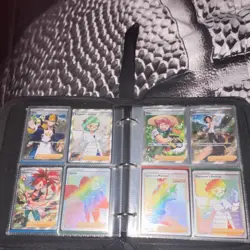 Pokemon TCG Mixed Card Lot w/ Binder & Tin, Exeggcute Illustration Rare PSA 9 - Image 3