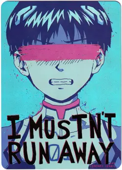 Neon Genesis Evangelion Card - Shinji Ikari - Full Art Foil (gold) - Image 4