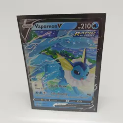 X3 Pokemon Cards: Full Art - Pikachu/Gyarados EX/Vaporeon V, 2019-2023 - Promo - Image 2