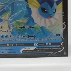 X3 Pokemon Cards: Full Art - Pikachu/Gyarados EX/Vaporeon V, 2019-2023 - Promo - Image 4