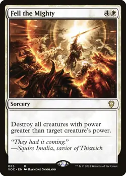 MTG Fell the Mighty ** Crimson Vow Commander ** English - Image 1