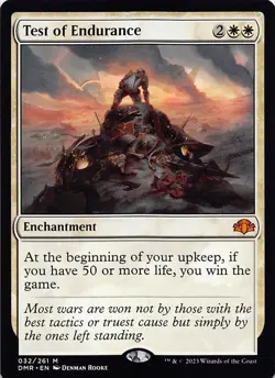 Test of Endurance - 32 - Dominaria Remastered - NM - Normal - Image 1