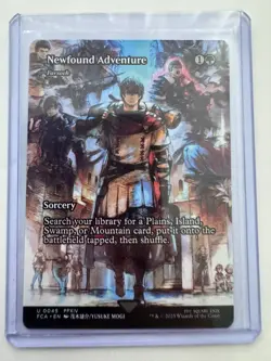 Newfound Adventure - Farseek Showcase Non-Foil #0045 Final Fantasy NM ENG MTG - Image 1