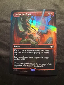 Deflecting Swat (Borderless Foil): NM+ Pack Fresh & never played! Rare Instant - Image 1