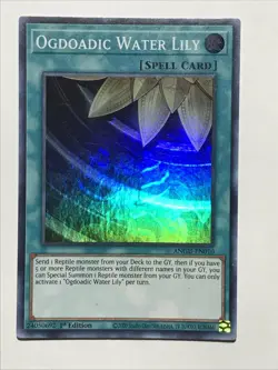 Ogdoadic Water Lily ANGU-EN010 Ancient Guardians 1st Edition - Image 2