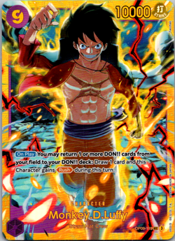 One Piece - Monkey.D.Luffy OP09-119 - Emperor's in the New World English - Image 1