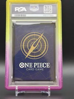One Piece Enel Super Rare Alternate Art Foil OP05-100 SP Awakening PSA 10 - Image 2