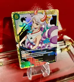 Yamato OP01-121 SEC Original One Piece TCG Romance Dawn English Foil Mint NEW - Image 2