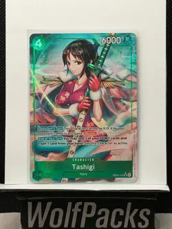 One Piece Extra Booster Heroines Edition - Tashigi EB03-018 SR Alternate Art - Image 1