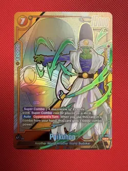 Paikuhan FB09-088 Alternate Art Dual Evolution Dragon Ball Card English Fusion - Image 1