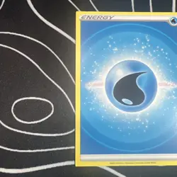 2 Miscut Pokemon Energy Cards Error Misprint Water And Dark Energy - Image 2