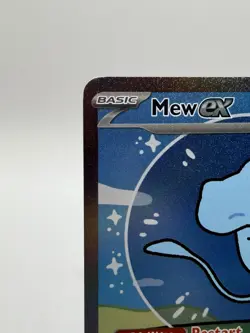 Mew EX 232/091 Bubble Mew Holo Card Sv: Paldean Fates SIR NM+ - Image 2