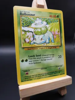 Pokemon Common Card : Bulbasaur 44/102 (Base Set) - Image 2