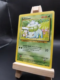 Pokemon Common Card : Bulbasaur 44/102 (Base Set) - Image 3