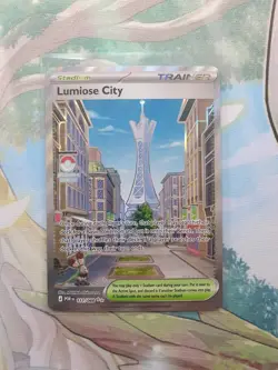 Lumiose City 111/088 Perfect Order Pokemon Card Mint Condition - Pre-Release - Image 1