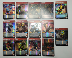 Large Transformers Trading Card Game TCG Lot #1 Metroplex Trypticon *Grimlock* - Image 3