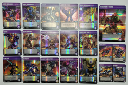 Large Transformers Trading Card Game TCG Lot #1 Metroplex Trypticon *Grimlock* - Image 5