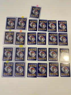 25 Vintage Pokemon Card Lot. 1st Edition, Shadowless HP-NM, Nidoqueen Holo - Image 2