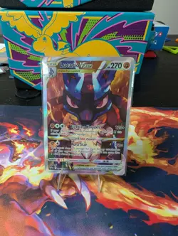 Lucario VSTAR SWSH291 Sword & Shield Promo Card Holo Near Mint Condition - Image 1