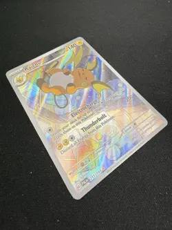 Pokemon TCG Raichu Holo Card Scarlet & Violet Paldea Evolved 211/193 IR - Image 3
