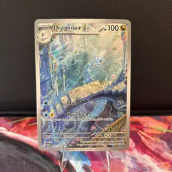 Pokemon TCG Dragonair Illustration Rare Card 181/165 Scarlet & Violet 151 NM - Image 1