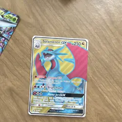 Pokemon TCG GX/EX Lot - Salamence, MBeedrill, Zygarde, White Kyurem - 4 Cards - Image 1