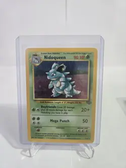 Pokemon TCG Nidoqueen Jungle 7/64 Holo Holo Rare Card - Image 1
