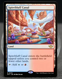 Spirebluff Canal | Near Mint | Rare | MTG Outlaws of Thunder Junction 270/264 - Image 1
