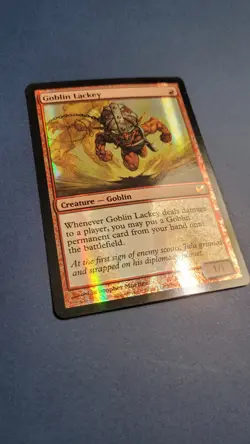 * * 1x Foil Goblin Lackey x1 * * FTV Exiled MTG NM Near Mint - Image 2