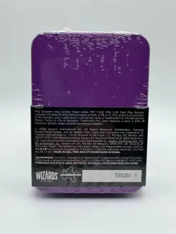 MTG x TMNT Donatello Collector Tin w/ 3 Booster Packs + Exclusive Sticker Sealed - Image 2